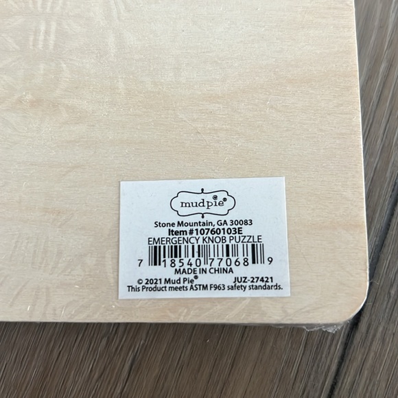 NWT Mud Pie Emergency Vehicles ๐ Knob Puzzle - Picture 6 of 8